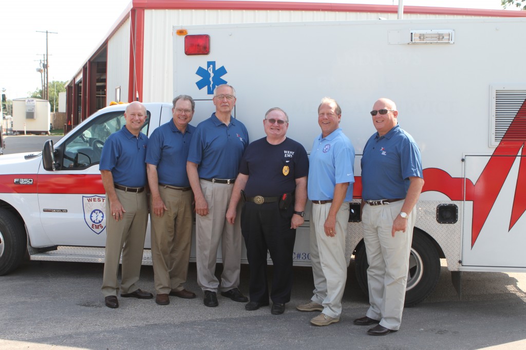 TFB members donate 173,100 to West first responders